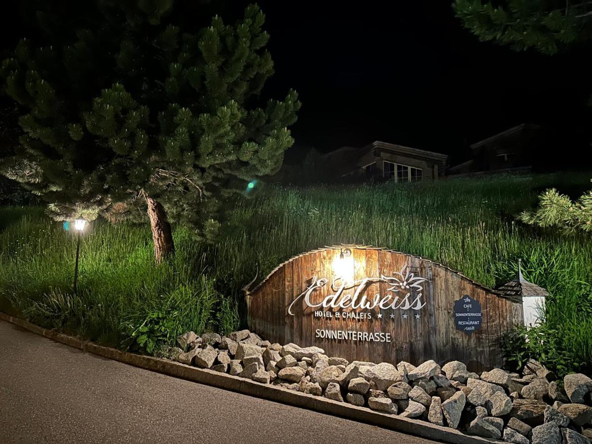 Hotel&Chalets Edelweiss Madonna  Buitenkant foto